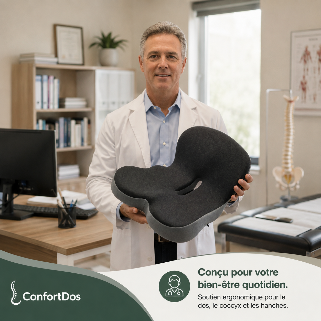 Coussin Orthopédique ConfortDos