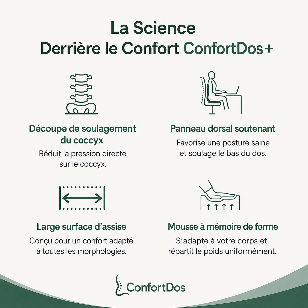 Coussin Orthopédique ConfortDos