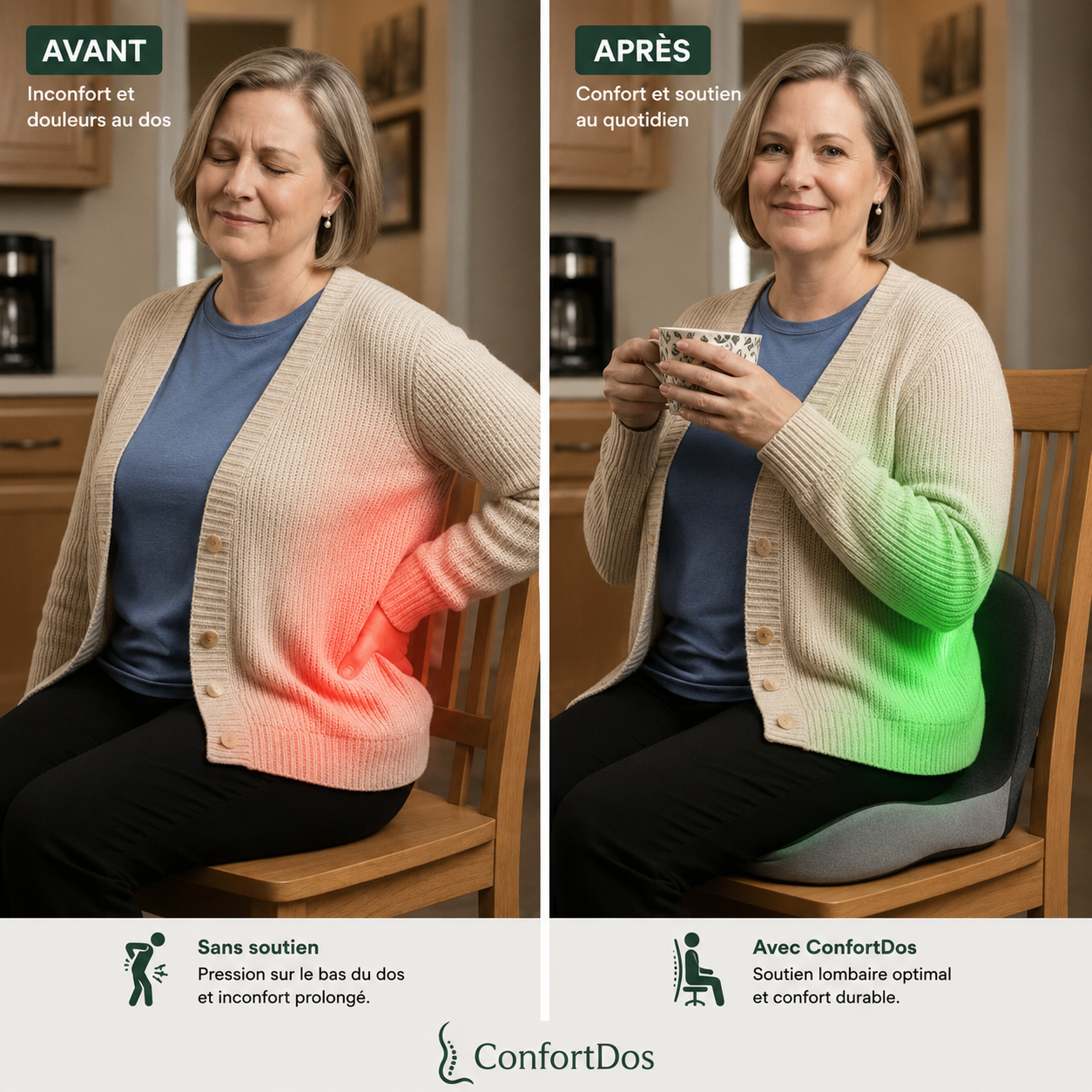 Coussin Orthopédique ConfortDos